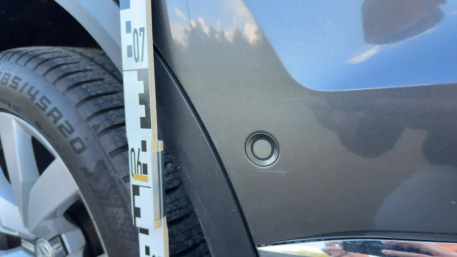 Schadenbild: VW Touareg, Schaden links und Heck (VW Touareg)